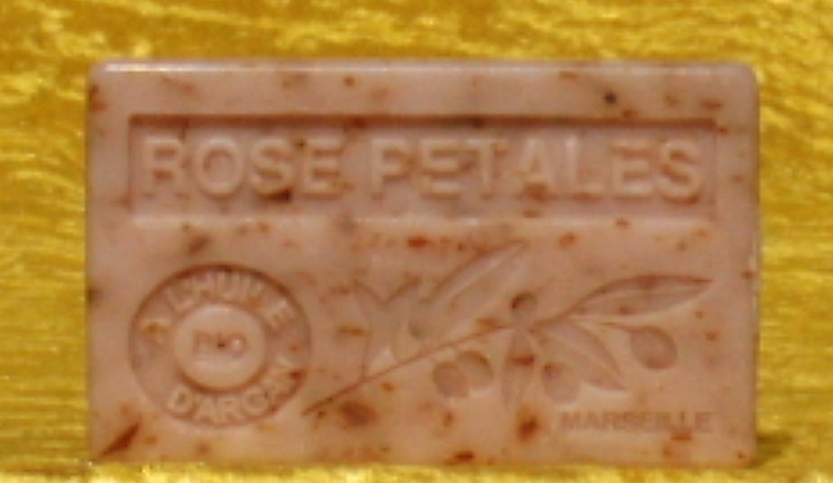 Rosenblütenseife  Savon de Marseille mit Bio-Arganöl  100 g