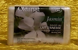 Bio-Eselsmilchseife Jasmin  100 g  Marke Oléanat