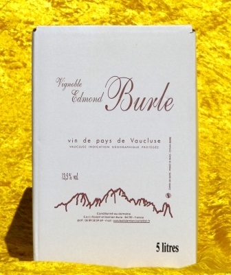 Rosé im Bag in Box Florent und Damien Burle 5l