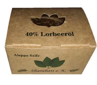Aleppo-Seife 40% Lorbeeröl 200 g